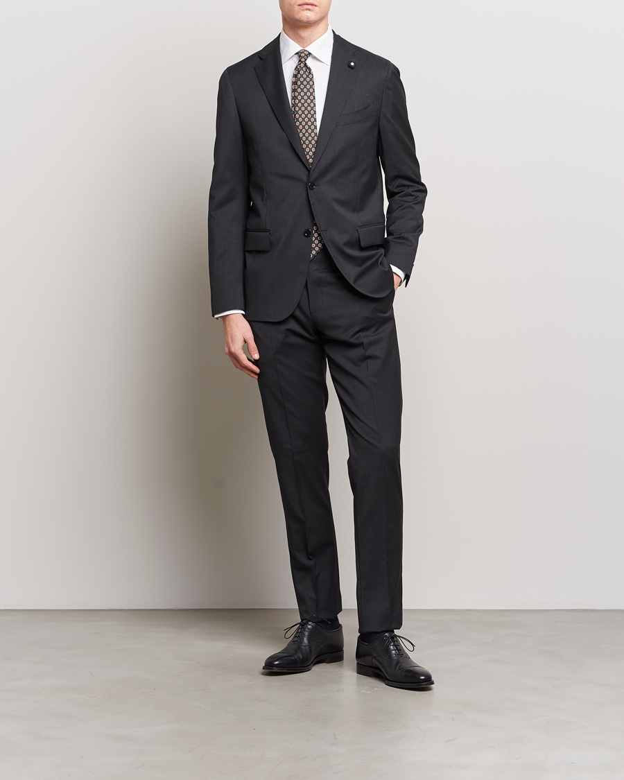 Herre | Dresser | Lardini | Wool Suit Grey