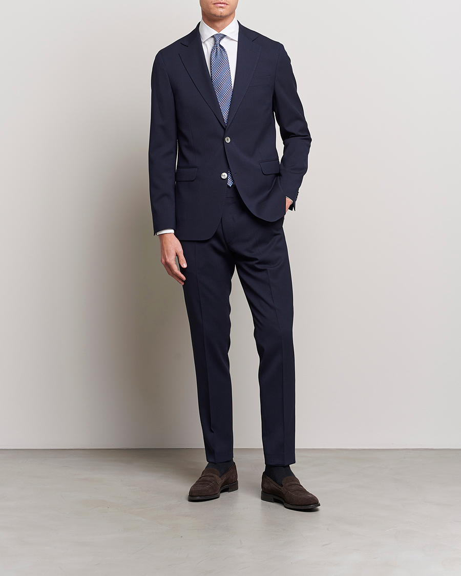 Herre | Dresser | Oscar Jacobson | Ego Wool Suit Blue