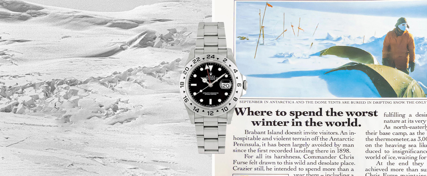 Rolex Explorer II: det åpenbare valget i Antarktis